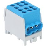 TRACON FLECU-25-16-3K Főáramköri leágazó kapocs, sínre szerelhető, kék 2.5-25mm2, max. 100