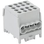 TRACON FLECU-25-16-4 Főáramköri leágazó kapocs, sínre szerelhető, szürke 2.5-25mm2, max. 1