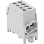   TRACON FLECU-25-25-2 Főáramköri leágazó kapocs, sínre szerelhető, szürke 2.5-25mm2, max. 1000VAC/DC, max.101A