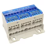   TRACON FLSO35-4P Fővezetéki leágazó sorkapocs nyitható fedéllel 4×35(25)mm2 / 3×5×10,3×2×25 / 4×16,6×25mm2, 690VAC/DC,125A