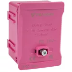   TRACON FSK35R Fővezetéki sorozatkapocs, plombálható, rózsaszín 2x35mm2 / 3x35mm2, 690VAC, 100A