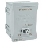 TRACON FSK35SZ Fővezetéki sorozatkapocs, plombálható, szürke 2x35mm2 / 3x35mm2, 690VAC, 10