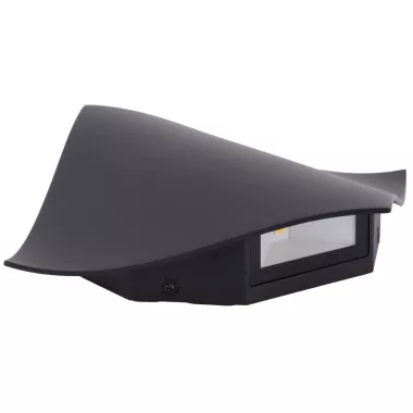 TRACON GARC11NW LED-es kültéri dekor fali lámpa, kétirányú 230 V, 50 Hz, 11 W, 800 lm, 4000 K, IP65, EEI=G