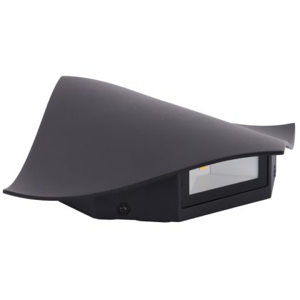   TRACON GARC11NW LED-es kültéri dekor fali lámpa, kétirányú 230 V, 50 Hz, 11 W, 800 lm, 4000 K, IP65, EEI=G