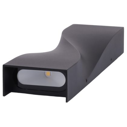   TRACON GARD11NW LED-es kültéri dekor fali lámpa, kétirányú 230 V, 50 Hz, 11 W, 700 lm, 4000 K, IP65, EEI=G