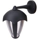   TRACON GARD8W LED-es kültéri fali lámpa, lógó karos 230 VAC, 50 Hz, 8 W, 550 lm, 3000 K, IP54, EEI=G