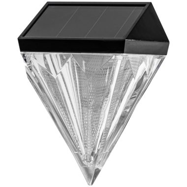 TRACON GARDIA Napelemes kerti falilámpa 0,05W, 3000K, 7 lm, 1,2V/600mAh NI-MH, IP44