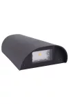 TRACON GARE11NW LED-es kültéri dekor fali lámpa, kétirányú 230 V, 50 Hz, 11 W, 500 lm, 4000 K, IP65, EEI=G