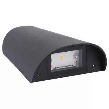 TRACON GARE11NW LED-es kültéri dekor fali lámpa, kétirányú 230 V, 50 Hz, 11 W, 500 lm, 4000 K, IP65, EEI=G TRACON GARE11NW LED-es kültéri dekor fali lámpa, kétirányú 230 V, 50 Hz, 11 W, 500 lm, 4000 K, IP65, EEI=G