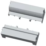   TRACON HAA-KETO-00-3/7090OU Magasságállító adapter, felülre és alulra 00, 70-90 mm, 3P, System 340-370 mm