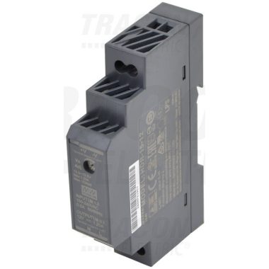 TRACON HDR-15-12 DIN rail power supply with adjustable DC output 85-264 VAC / 10.8-13.8 VDC; 15 W; 0-1.25 A