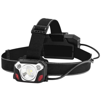 TRACON HL1000-2 LED fejlámpa 10 W, 1200 lm, 3,7 V, 2x2000 mAh, 18650, IP44 TRACON HL1000-2 LED fejlámpa 10 W, 1200 lm, 3,7 V, 2x2000 mAh, 18650, IP44