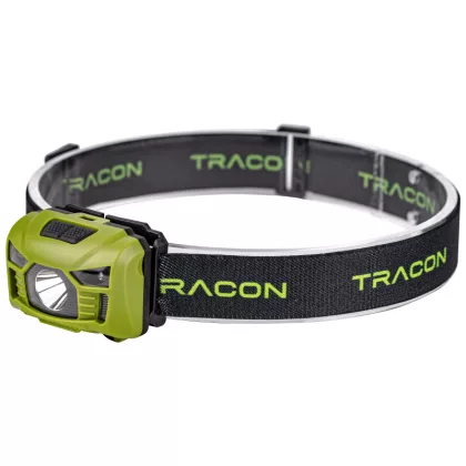 TRACON HL120B Fejlámpa, akkumulátoros, mozgásérzékelős kapcsolással 3 W, 120 lm, 5 h, 3,7 