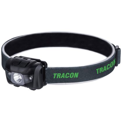   TRACON HL120E Headlamp, battery operated 3 W, 120 lm, 12 h, 3 × AAA 1.5 VDC