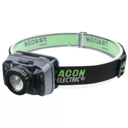 TRACON HL300B Fejlámpa, akkumulátoros, mozgásérzékelős kapcsolással 10 W, 600 lm, 5 h, 3,7