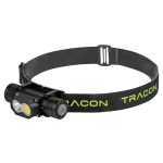 TRACON HL400RB Fejlámpa, akkumulátoros 4,5 W, 400 lm, 3 h, 3,7 V, 1200 mAh, Li-Po