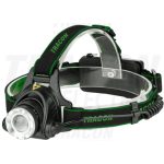  TRACON HL500B Headlamp with battery, adjustable focus5 W, 500 lm, 5 h, 3.7 V, 1500 mAh 18650 Li-Po