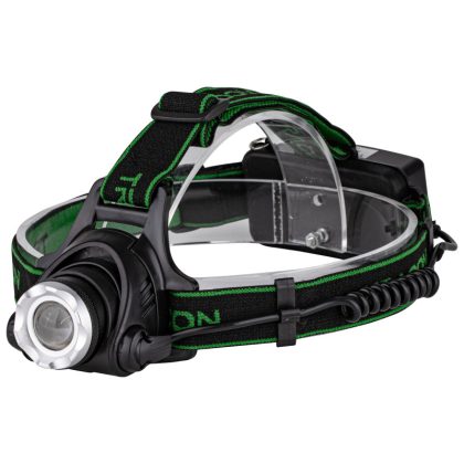 TRACON HL500B Fejlámpa, akkumulátorral, állítható fókusszal 4,5 W, 500 lm, 5 h, 3,7 V, 150