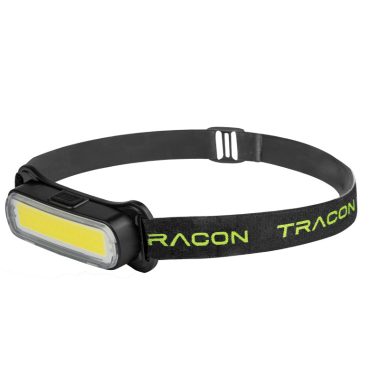 TRACON HLE400B Fejlámpa, akkumulátoros 5,5 W, 400 lm, 2 h, 3,7 V, 500 mAh, Li-Po