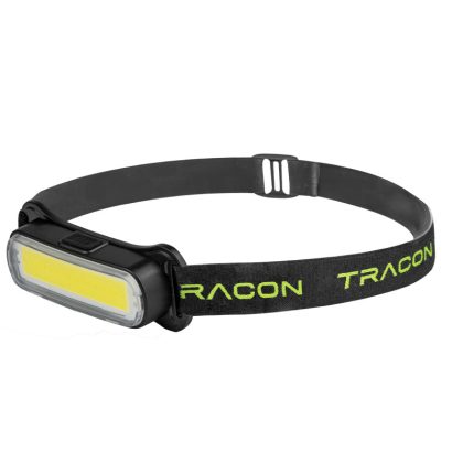   TRACON HLE400B Fejlámpa, akkumulátoros 5,5 W, 400 lm, 2 h, 3,7 V, 500 mAh, Li-Po