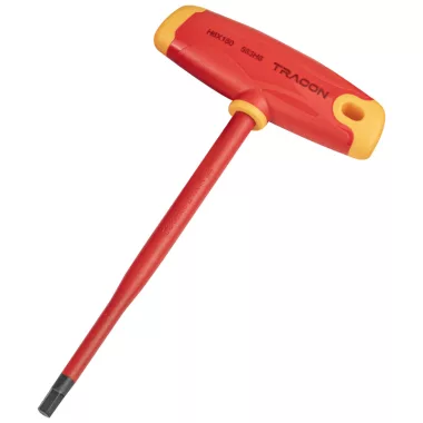 TRACON ISET5-6 1000 V-ra szigetelt imbuszkulcs 1000V, S2, 6mm