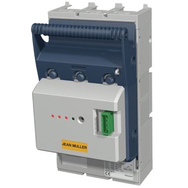 TRACON KETO-00-3/R95/ES10 Szakaszolókapcsoló-biztosító,szerelőlapra, keretes kapocs 500VAC