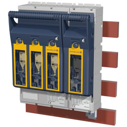   TRACON KETO-1-4/60/AU/F Szakaszolókapcsoló-biztosító,gyűjtősínre, lapos csatlakozó 690VAC, 440VDC, 250A, 4P, NH1