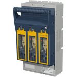   TRACON KETO-2-3/F/ESL Szakaszolókapcsoló-biztosító,szerelőlapra, lapos csatlakozó 690VAC, 440VDC, 400A, 3P, NH2, M8