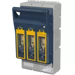   TRACON KETO-2-3/F Vízszintes szakaszolókapcsoló-biztosító, szerelőlapra, 3P AC 400V, 400A, 100kA; AC 690V, 315A, 50kA; 3P, NH2, M10