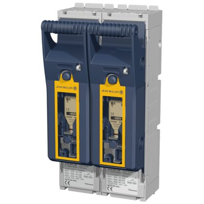   TRACON KETO-3-2/F Szakaszolókapcsoló-biztosító,szerelőlapra, lapos csatlakozó 690VAC, 440VDC, 630A, 2P, NH3