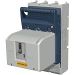   TRACON KETO-3-3/F/AM Szakaszolókapcsoló-biztosító,szerelőlapra, lapos csatlakozó 690VAC, 440VDC, 630A, 3P, NH3