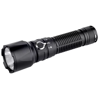   TRACON KL2000 Akkumulátoros LED kézilámpa, piros fény, lézer 20/3 W, 2000 lm, 3,7 V, 4000 mAh, 21700, IP44