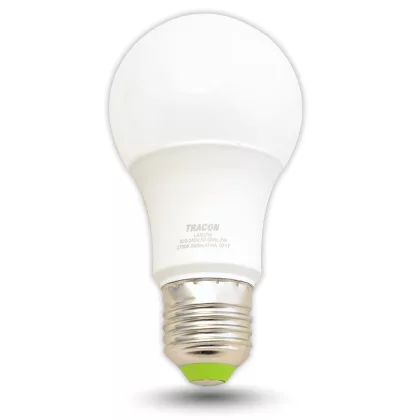   TRACON LA607W Spherical LED light source230 V, 50 Hz, 7 W, 2700 K, E27, 500 lm, 250 °, A60, EEI = A +