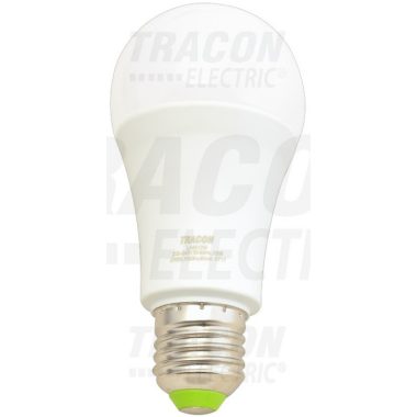 TRACON LA6512W LED fényforrás230 VAC, 12 W, 2700 K, E27, 960 lm, 200°, A65, EEI=A+