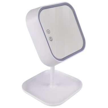 TRACON LALCM8W Sminktükör LED világítással 100-240 VAC, 50Hz, 8 W, 150 lm, 6000 K,3,7V 1000mAh Li-Ion