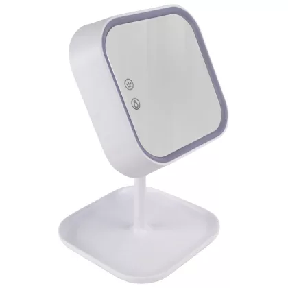 TRACON LALCM8W Sminktükör LED világítással 100-240 VAC, 50Hz, 8 W, 150 lm, 6000 K,3,7V 100