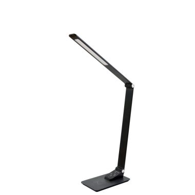 TRACON LALW10W LED asztali lámpa,szab.fényerő,színhőm,vezetéknélk.töltő 100-240V, 50HZ, 9,