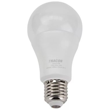 TRACON LAS6515W Spherical LED light source with SAMSUNG chip 230V, 50Hz, 15W, 3000K, E27.1280 lm, 200 °, A65, SAMSUNG chip, EEI = A +