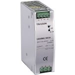   TRACON LDCVDIN-120-24 DIN sínre szerelhető tápegységszabályozható DC kimenettel 100-240VAC,2,6A/DC24V,5A/120W