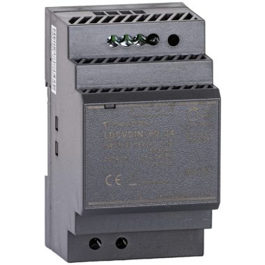 TRACON LDCVDIN-60-24 DIN sínre szerelhető tápegységszabályozható DC kimenettel 90-264VAC,1,2A/DC24V,2,5A/60W