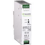   TRACON LDCVDIN-75-12 DIN sínre szerelhető tápegységszabályozható DC kimenettel 90-264VAC,1,6A/DC12V,6,3A/75W