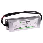 TRACON LDCVIP-150-12 Védett fém házas LED meghajtó 100-240VAC/12VDC,150W,0-12,5A, IP67