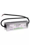TRACON LDCVIP-150-24 Védett fém házas LED meghajtó 100-240VAC/24VDC,150W,0-6,3A, IP67