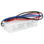 TRACON LDCVIP-20-12 Védett műanyag házas LED meghajtó 90-264VAC/12VDC,20W,0-1,67A, IP67
