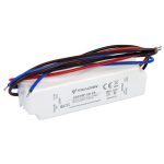 TRACON LDCVIP-20-24 Védett műanyag házas LED meghajtó 90-264VAC/24VDC,20W,0-0,84A, IP67
