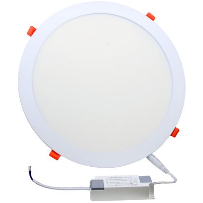 TRACON LED-DL-21NW Beépíthető LED mélysugárzó, kerek, fehér 230 VAC 50Hz, 21 W, 2155 lm, D