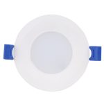   TRACON LED-DLC-3NW Kompakt beépíthető LED mélysugárzó CREE chippel 230 VAC, 3W, 240 lm, D=90 mm, 4000 K, IP20, EEI=G