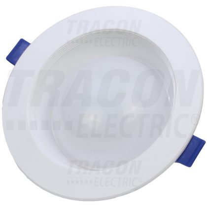   TRACON LED-DLGS-9NW Kompakt beépíthető LED mélysugárzó 230 VAC; 9W; 720lm; D=160 mm, 4000 K; IP44, EEI=G