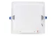 TRACON LED-DLNC-18NW Kompakt beépíthető LED mélysugárzó CREE chippel 230 VAC, 18W, 1440lm, D=225x225 mm, 4000 K, IP20, EEI=G