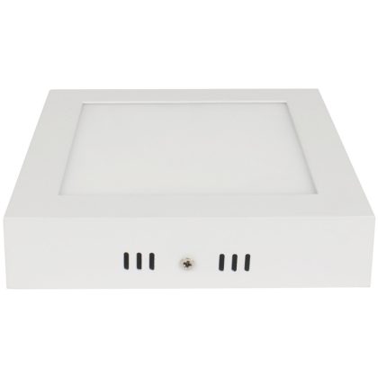 TRACON LED-DLNF-12NW Falon kívüli, négyzetes LED lámpatest, fehér 220-240 VAC, 12 W, 800 l